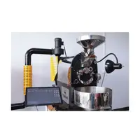 Yoshan يس Series1.5kg نصف الهواء الساخن نصف النار المباشر درجة الحرارة قابل للتعديل كامل التلقائي صغيرة ماكينة التحميص محمصة قهوة