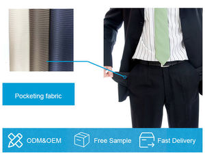 Dệt các nhà sản xuất greige TC 90/10 Polyester/cotton 96x72 TC poplin vải trắng và quần jean màu đen bỏ túi vải - Product Image 4