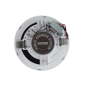 Sistema de <span class=keywords><strong>altavoces</strong></span> de techo comercial de alta calidad 5W/10W 100V bidireccional Coaxial sin marco en altavoz de techo - Product Image 3