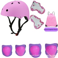 Ensemble de protection en éponge 7 pièces pour enfants, pour le roller et le vélo