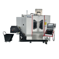 Centre d'usinage CNC automatique 5 axes haute précision TS400, capacité lourde, haute rigidité, fabrication de pièces complexes, 20KW