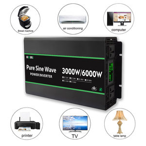 HOULI 24v à 220V 6kva voiture onduleur onde sinusoïdale pure dc <span class=keywords><strong>12v</strong></span> à 110v ac 220v <span class=keywords><strong>6000w</strong></span> 4000W 3000W 2000W 1000W <span class=keywords><strong>convertisseur</strong></span> - Product Image 6