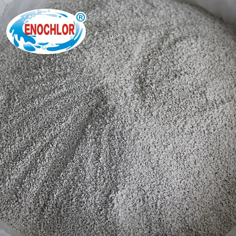 Hypochlorite de calcium 65% 70% 90% traitement d'eau potable de granules 65% chlore CAS 7778-54-3 hypochlorite de calcium