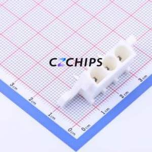 1-350943-0 Wire-to-Board Pin Header Bent Lead Through Hole,P=6.35mm Connector 1x3P 6.35mm Right Angle Insert 3P - Product Image 1