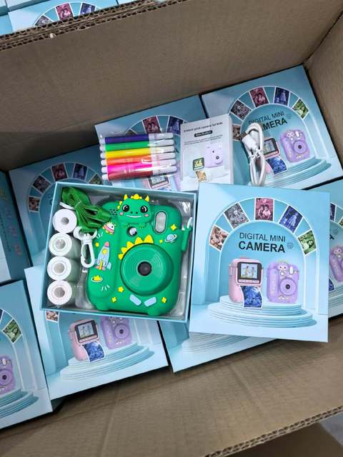 Z700A Retro Printing Camera - Student Digital Dual-Camera Children's Toy Gift - School One-time Thermal Sensitive Camera