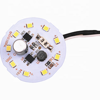 Ampoule LED SKD de haute qualité, pilote DOB, AC110-265V, fabrication directe, corps en aluminium recouvert de plastique, culot B22 /E27