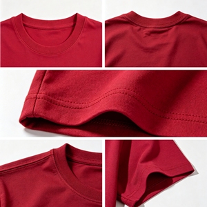 T-Shirt Unisex Personalizzate OEM, 100% Cotone, Magliette Casual <span class=keywords><strong>a</strong></span> <span class=keywords><strong>Maniche</strong></span> <span class=keywords><strong>Corte</strong></span>, Vestibilità Oversize con Stampa Logo - Product Image 3