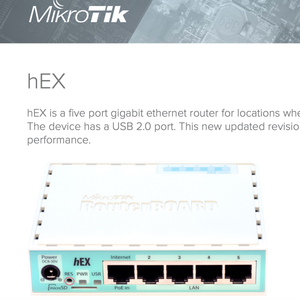Mikrotik RB750Gr3 เราเตอร์ 5 พอร์ต ระบบปฏิบัติการ RouterOS สำหรับใช้งานในบ้าน รองรับ WEP และ QoS  Wi-Fi แบบดูอัลแบนด์ รุ่น US - Product Image 4