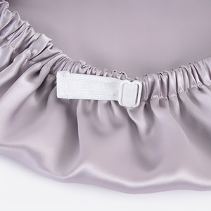 Bonnet de <span class=keywords><strong>nuit</strong></span> YIHONG, nouveau design, <span class=keywords><strong>turban</strong></span>, doublure 100% <span class=keywords><strong>soie</strong></span>, avec bande élastique réglable, couvre-<span class=keywords><strong>cheveux</strong></span> en <span class=keywords><strong>soie</strong></span>, double couche. - Product Image 3