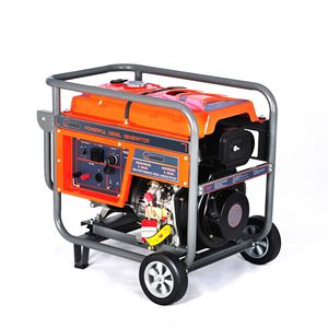 TitanGod Diesel <b>Generator</b> 8KVA 220V Three Phase Portable With Overload Protection For Construction Site Use - Product Image 5