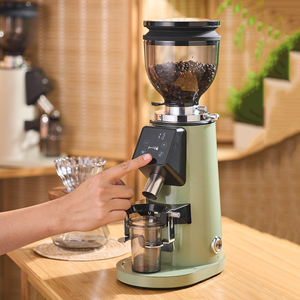 <span class=keywords><strong>Moulin</strong></span> à café électrique HC64 avec 100 réglages de mouture ajustables, démontage facile, <span class=keywords><strong>moulin</strong></span> à meules coniques pour expresso, café filtre et usage domestique - Product Image 2