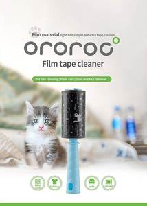 OROROC Rouleau Adhésif Lavable en Plastique pour Poils d'Animaux, Écologique et Durable, Anti-Peluches 10M pour le Nettoyage Domestique - Product Image 3
