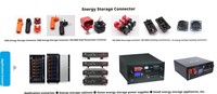 2+10 Stapeladapter 100A-200A 600V Hochstrom Langlebig Multifunktional Wasserdicht Energiespeicher Lithium Kupfer Stecker/Buchse