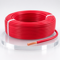 Câble électrique flexible en cuivre Huaqi BVR 1x2,5 mm² isolé en PVC 450/750V pour bâtiment