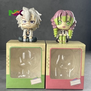 Figurines de collection Demon Slayer : Kanroji <span class=keywords><strong>Mitsuri</strong></span> et Shinazugawa Sanemi, version Q, postures assises, Piliers du Vent et Piliers de l'Amour - Product Image 4
