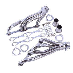 Collecteur d'échappement SBC en acier inoxydable à haut débit LK pour Chevy Chevelle Malibu SS El Camino <span class=keywords><strong>Nova</strong></span> 1962-1983 V8 Small Block - Product Image 6