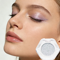 OEM Hochpigmentierter Holographischer Duo-Chrome Lidschatten 5g Chamäleon Schimmerpuder Make-up Anpassbare Farben für den Hautton
