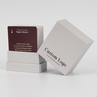 Boîte rigide personnalisée avec couvercle amovible pour cartes d'affirmation et de méditation, emballage vide (cartes non incluses)