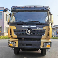 Camion benne basculante d'occasion Shacman X3000 6x4 375HP 430HP Euro5 à conduite à gauche à vendre