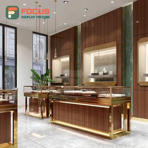 Vitrina de Joyería Personalizada de Alta Visibilidad, Fabricante de Vitrinas Comerciales con Marco de Metal y Vidrio - Product Image 1