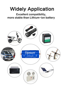 Cellule de batterie LiFePO4 3,2 V Tipsun 32700 6000 mAh 19,2 Wh, cellule cylindrique rechargeable pour stockage domestique - Product Image 5