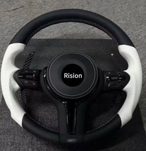 Volante Deportivo de Cuero Personalizado para Volkswagen <span class=keywords><strong>Golf</strong></span> 7 MK7 Mk7.5 GTI Scirocco Polo GTS <span class=keywords><strong>R</strong></span> <span class=keywords><strong>Line</strong></span> 2014-2017 - Product Image 3
