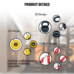 Llavero de CrossFit con Dije, Accesorios de Fitness, Regalo de Promoción, Llavero con Pesa Rusa, Llavero con Discos de Gimnasio Personalizado - Product Image 6