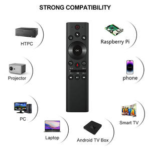 Q21 Air Mouse 2.4G BT Mini souris volante sans fil avec télécommande gyroscope 6 axes prise en charge de l'apprentissage IR pour Android <span class=keywords><strong>TV</strong></span> Box - Product Image 2