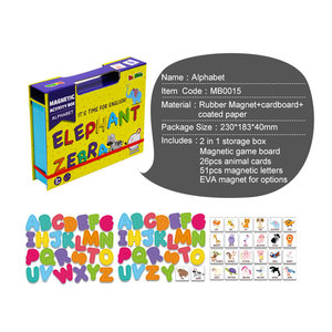 2025 la vendita calda di educazione creativa e <span class=keywords><strong>alfabeto</strong></span> magnetico e apprendimento delle lettere Puzzle Dress up Activity Box - Product Image 2