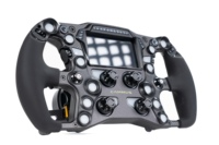 Volante de Carreras con Pantalla Táctil, Volante de Juego F1 con Force Feedback, Motor de Vibración, Compatible con PC y Móviles