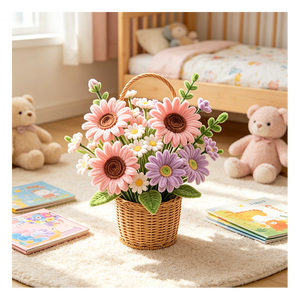 Fil torsadé en chenille pour fleuriste, fil duveteux, nettoyeurs de tuyaux pour la création de fleurs, matériel floral - Product Image 2