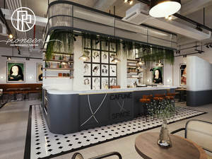 Ideas-decoración Interior de cafetería, diseño de mostrador, para Bar y café - Product Image 6