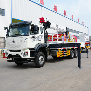 Howo 12 טון שלט רב תכליתי הידראולי נייד טלסקופי נייד זרוע טלסקופית עם סולם ותליית סל - Product Image 4