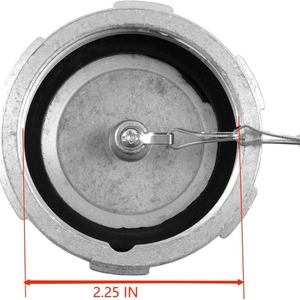 ฝาถังน้ำมัน 2 1 4 สำหรับรถบรรทุกฟอร์ด จีเอ็มซี อินเตอร์เนชั่นแนล อลูมิเนียม ไม่มีช่องระบายอากาศ สำหรับดีเซลเท่านั้น - Product Image 4