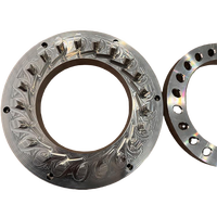 Services d'usinage CNC de prototypes rapides OEM, pièces en acier inoxydable, tournage et fraisage CNC, SS321, conception personnalisée, usinage CNC d'impeller