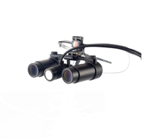 Lampe frontale LED dentaire Grand avec loupes, bandeau, lampe chirurgicale