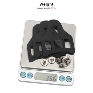Placa de Bloqueo para Pedales de Bicicleta RIDERACE, Compatible con Zapatos SPD, Ajustable para <span class=keywords><strong>KEO</strong></span> 1/2mm, Piezas para Pedales de Ciclismo de Carretera - Product Image 5
