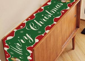 Il corridore e i sottobicchieri di <span class=keywords><strong>Natale</strong></span> scandinavi hanno creato decorazioni minimaliste per la cena delle vacanze per la decorazione della casa invernale di <span class=keywords><strong>Natale</strong></span> Neutr - Product Image 5