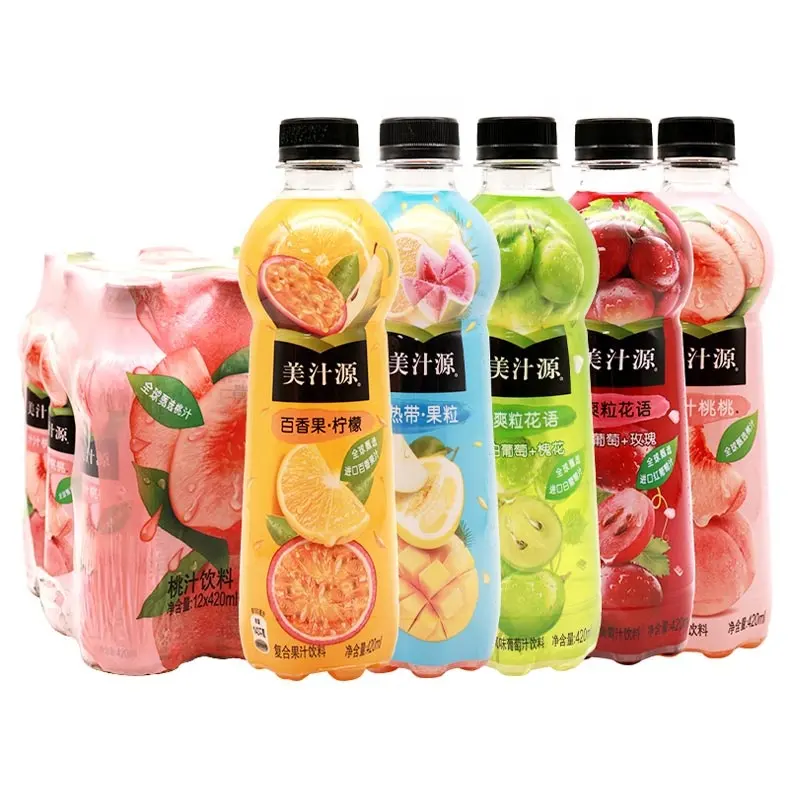 Groothandel 420Ml Verschillende Fruitige Gearomatiseerde Vruchtensapdrank In Doos Exotische Dranken & Frisdranken
