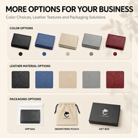 Dompet Kartu Lipat Dua, Kantong Dokumen Tipis, Organizer Perjalanan, Label Pribadi, Sesuai Standar REACH, Penutup Magnetik, Dapat Disesuaikan