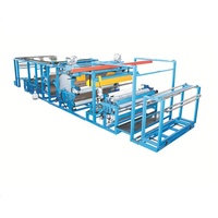 Machine automatique de laminage de tissus