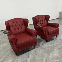 Fauteuils Chesterfield de luxe et canapés cigare antiques pour mobilier de salon et fauteuils club, fabrication en usine, vente en gros