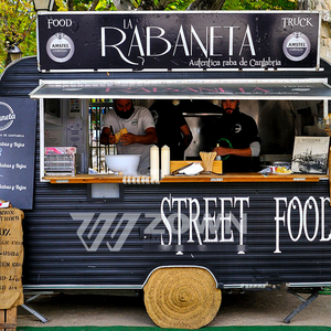 Camion de restauration rétro 2026, style vintage, cuisine mobile, chariot de traiteur à vendre - Product Image 6