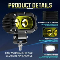 Nouvel arrivage de phares de travail Led Extra Light pour Atv voiture moto camion lampe de conduite auxiliaire Drl 12v 24v lampe antibrouillard