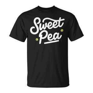 เสื้อยืดโปรโมชั่นปรับแต่งชื่อเล่นได้ PEA SWEET - Product Image 1