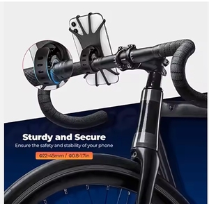 Support universel <span class=keywords><strong>de</strong></span> vélo personnalisé avec rotation à 360 degrés, support flexible en silicone pour GPS, support <span class=keywords><strong>de</strong></span> téléphone portable pour guidon <span class=keywords><strong>de</strong></span> vélo - Product Image 6