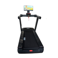 Tapis roulant commercial du fabricant avec écran LED rotatif, réalité augmentée, garantie de qualité, pour la course, les exercices de fitness, l'entraînement en salle de sport et la musculation