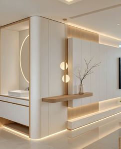 Mueble de Zapatos Moderno Personalizado con Diseño de Esqueleto, Armario Retro con Paneles para Sala de Estar y Dormitorio - Product Image 3