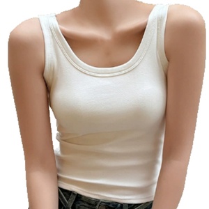 Venta al por mayor de camisetas sin mangas transpirables, informales, estampadas, de verano, para mujer, con corte ajustado y tirantes. - Product Image 6