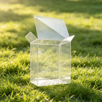 Boîte de protection transparente en PET pour Funko Pop, boîte de présentation en plastique pliable, empilable, transparente, boîte de rangement protectrice pour figurines en vinyle